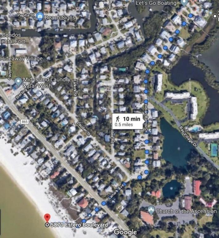 Blue Lagoon Estate Fort Myers Beach Exterior foto